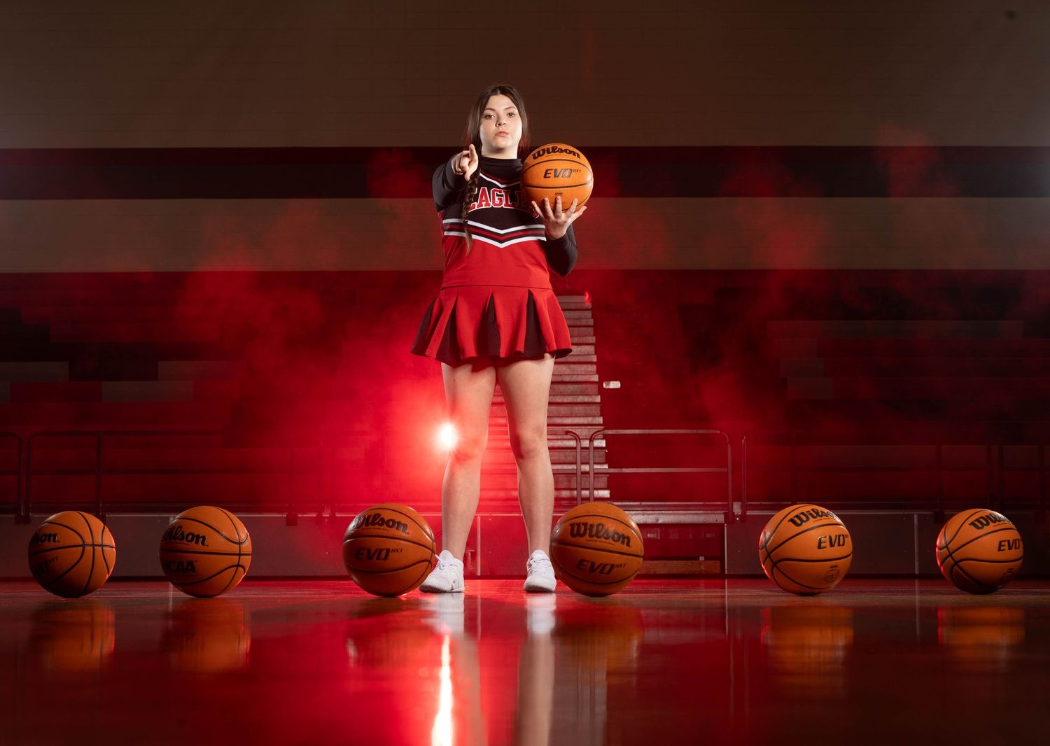 Sports portrait by Joey Rhodes Photography